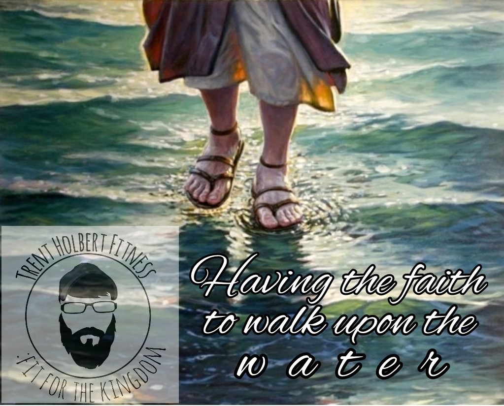 Having The Faith To Walk Upon The Water Trentholbert